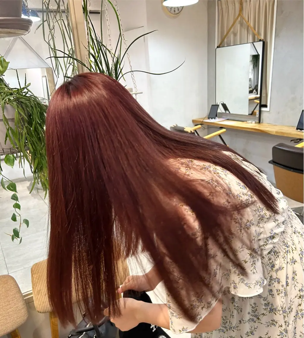 ロング カラー カット ヘアカラー ❕マンツーマン施術❕ 🍊Moemiのヘアスタイル