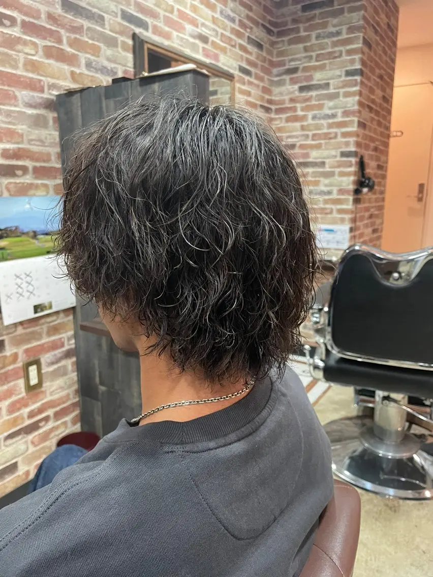 ミディアム 此島 雄聖のヘアスタイル