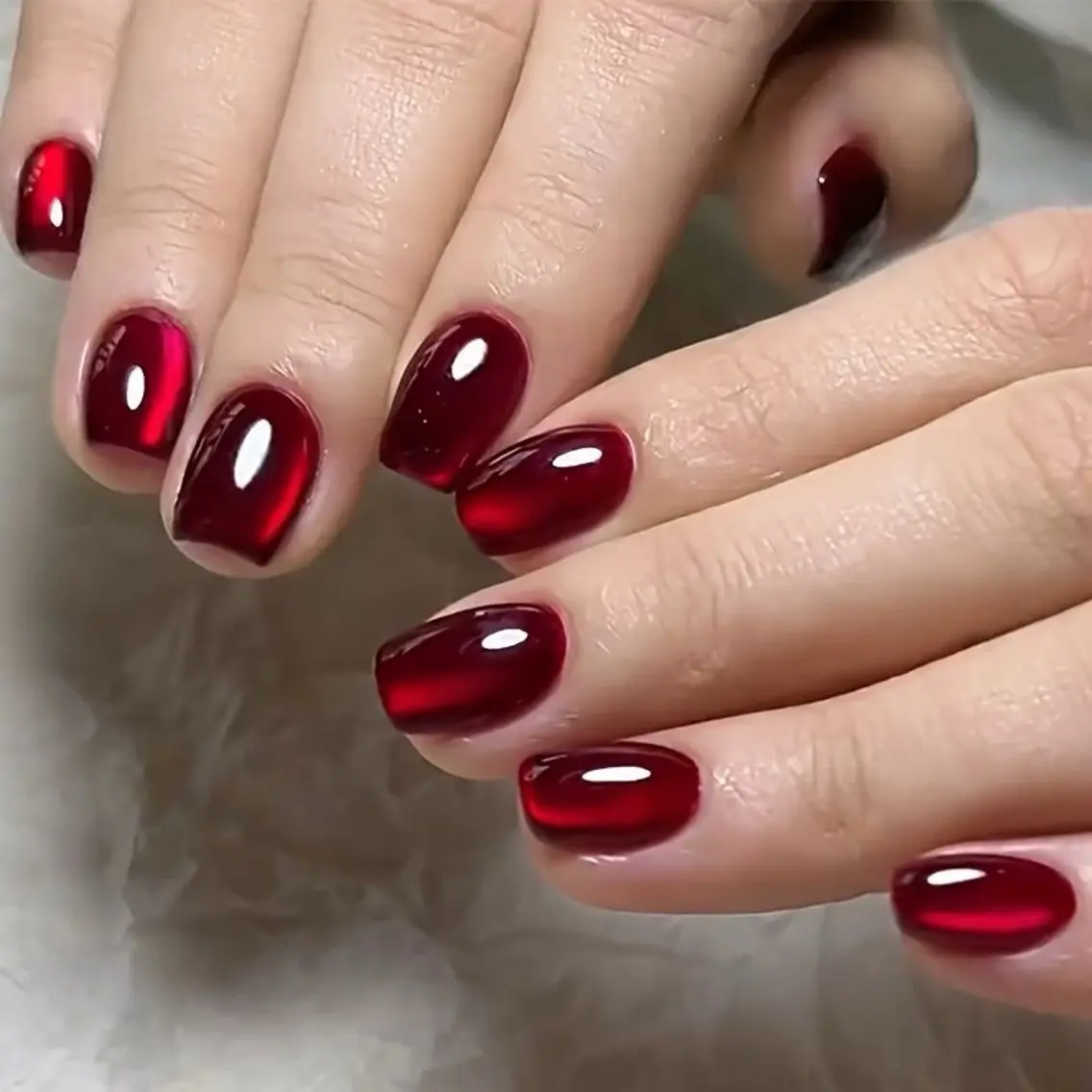 ❤️グラデーション👌🏻フレンチor マグネット🧲💅の写真