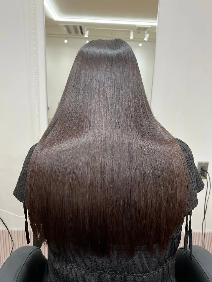ロング 川崎 智加のヘアスタイル