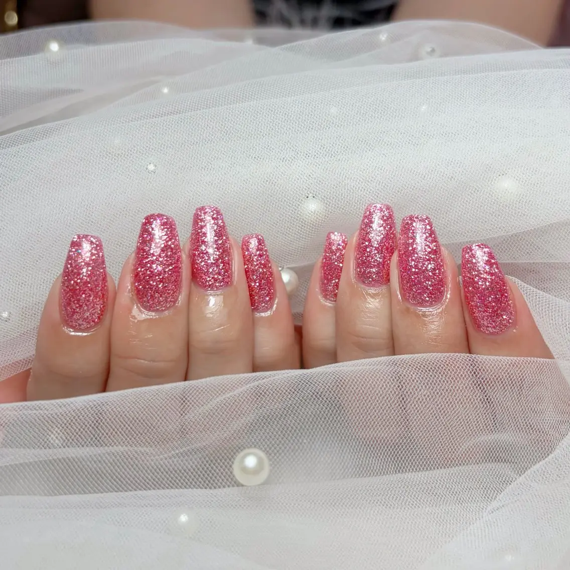 ネイル ハンドネイル 𝐴𝑘𝑎𝑟𝑖 🤎のネイルデザイン