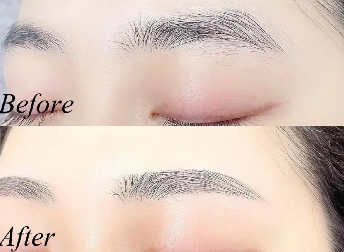 学割U24🎓《ツルツル美顔💆🏻》美眉アイブロウWAX+フルフェイス(メイク込) ¥7000の写真