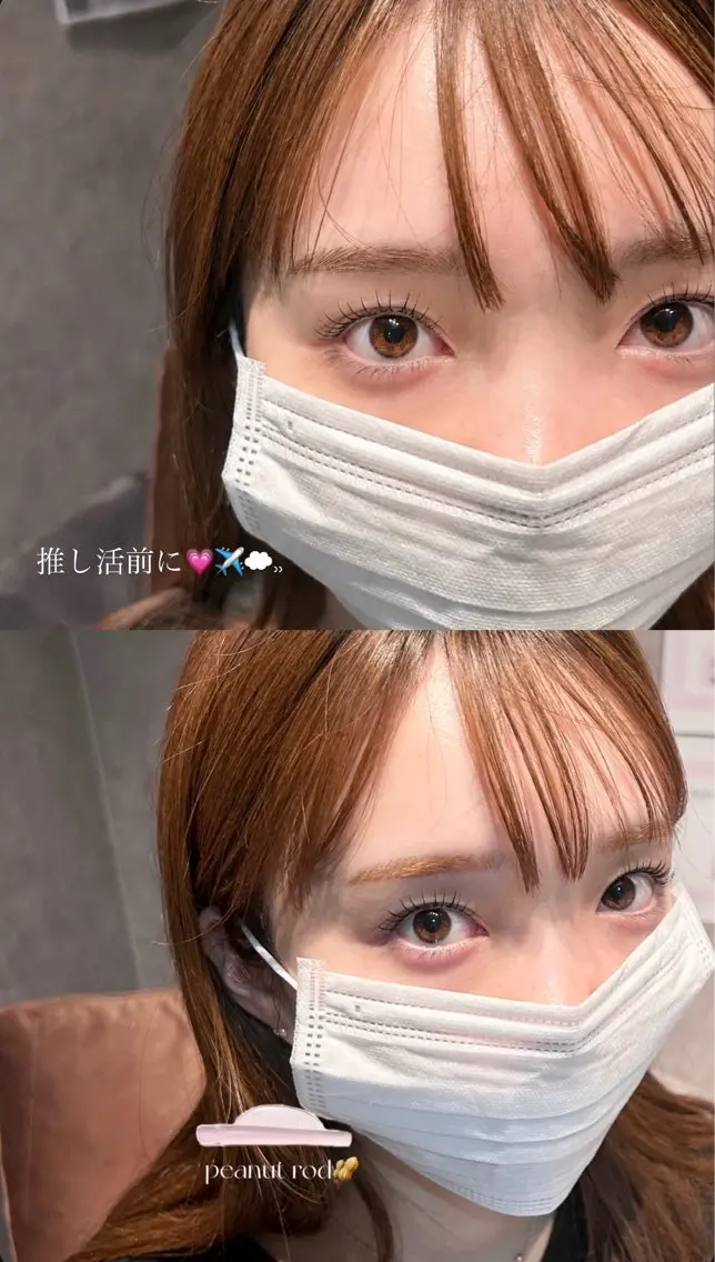 マツエク・マツパ 𝐒𝐀𝐍𝐀 学園前のマツエク・マツパデザイン