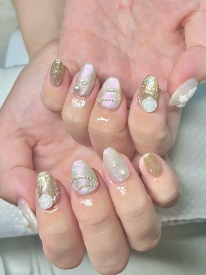 ネイル 新宿ネイルサロン ジェミディローサのネイルデザイン