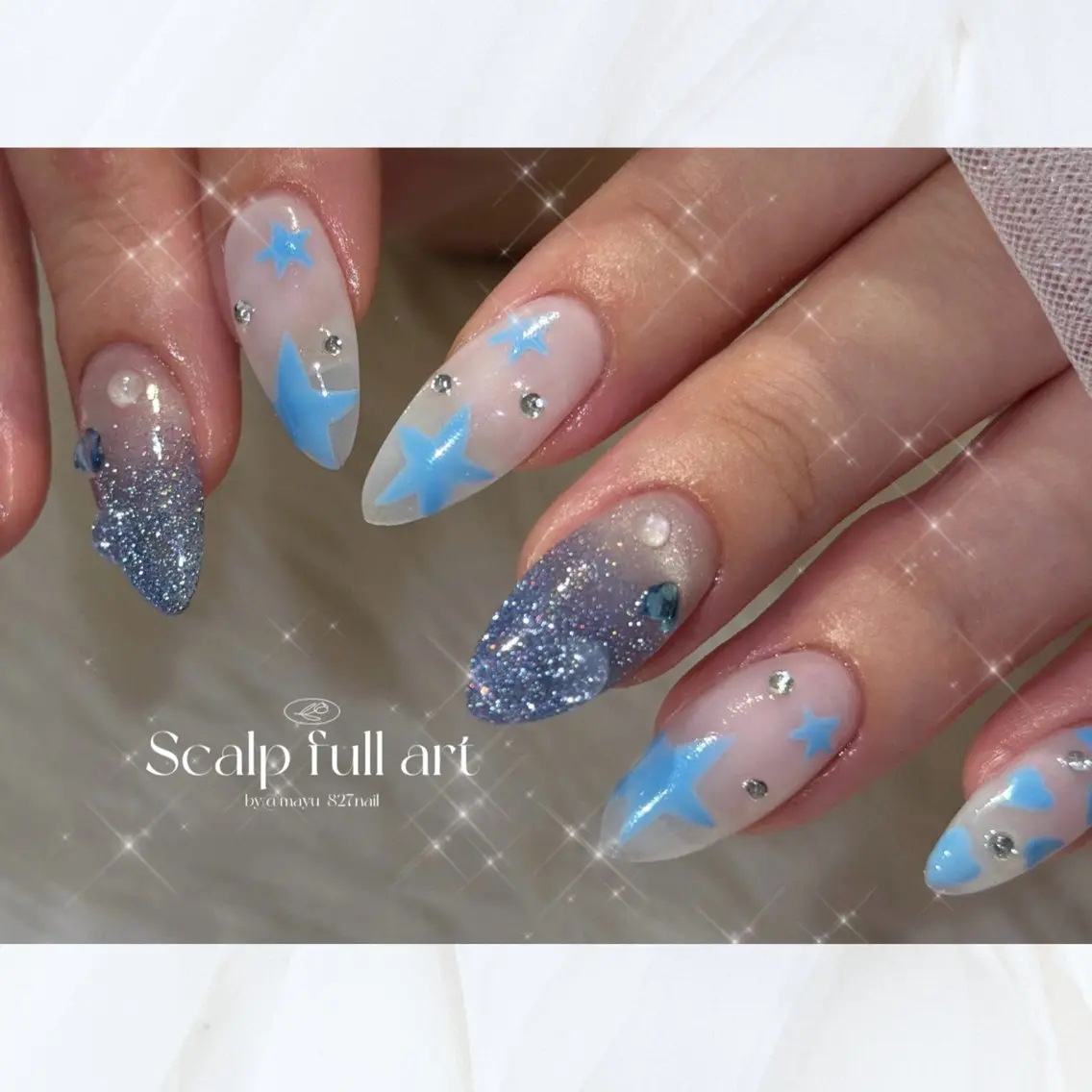 ネイル 長さ出し フラッシュネイル 韓国ネイル マグネットネイル ワンホンネイル ハンドネイル 827nail mayu🐈🐾のネイルデザイン