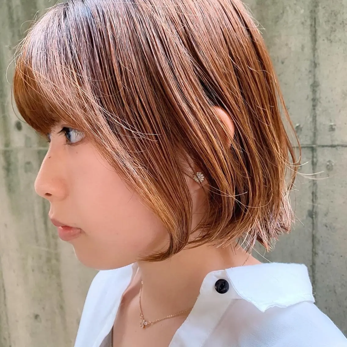 ショート カラー 中川 竜誠のヘアスタイル