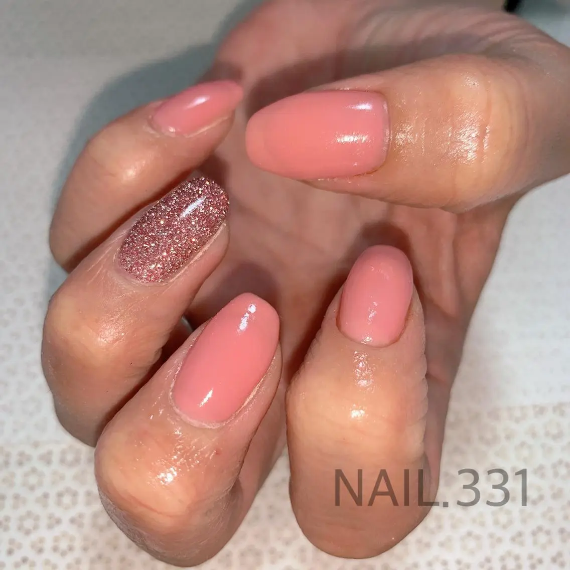 ネイル ワンカラーネイル Nail 331のネイルデザイン
