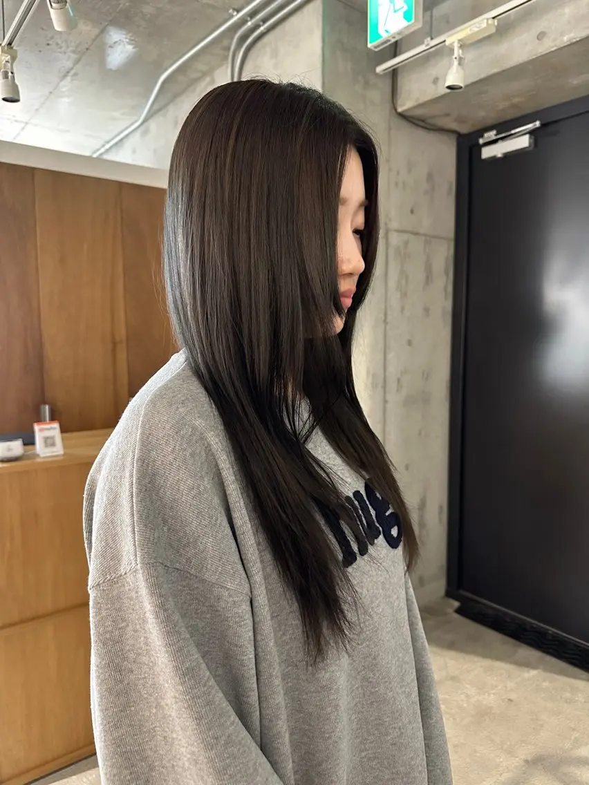 【 🍐6月限定🍐 縮毛矯正 + Aujua 2step トリートメント 】の写真