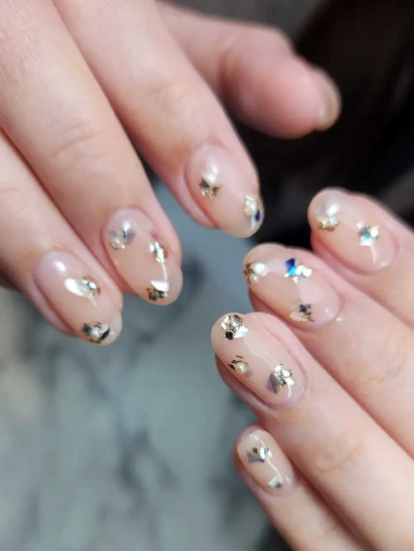ネイル キラキラネイル ハンドネイル NailSalon  N.中目黒のネイルデザイン
