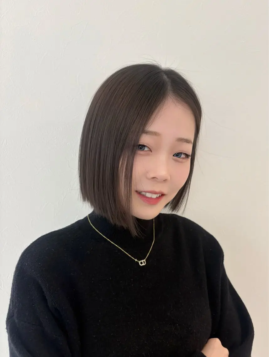 ショート ボブ 髪質改善 トリートメント レイヤー/透明感 HIRARIのヘアスタイル
