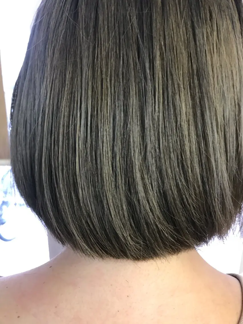 ショート カラー カット 縮毛矯正 トリートメント 桧山 真のヘアスタイル