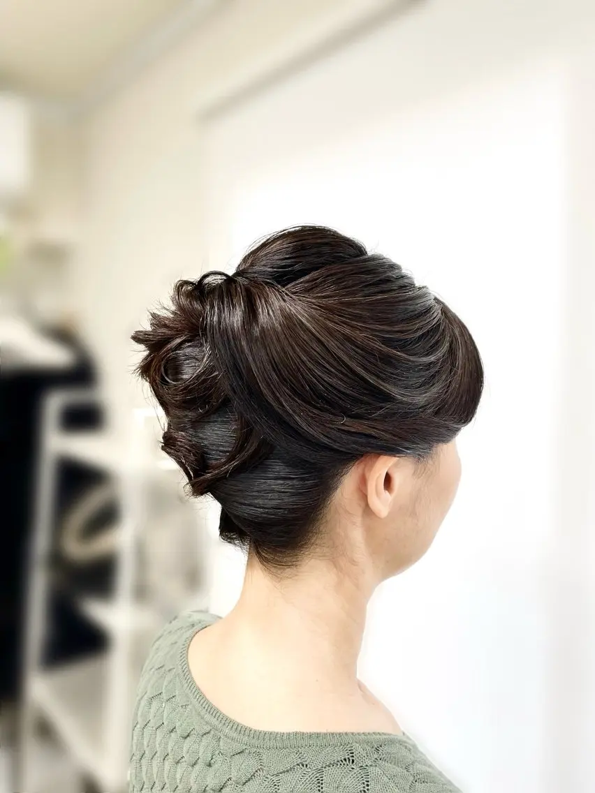 ヘアアレンジ 長岡 有里のヘアスタイル