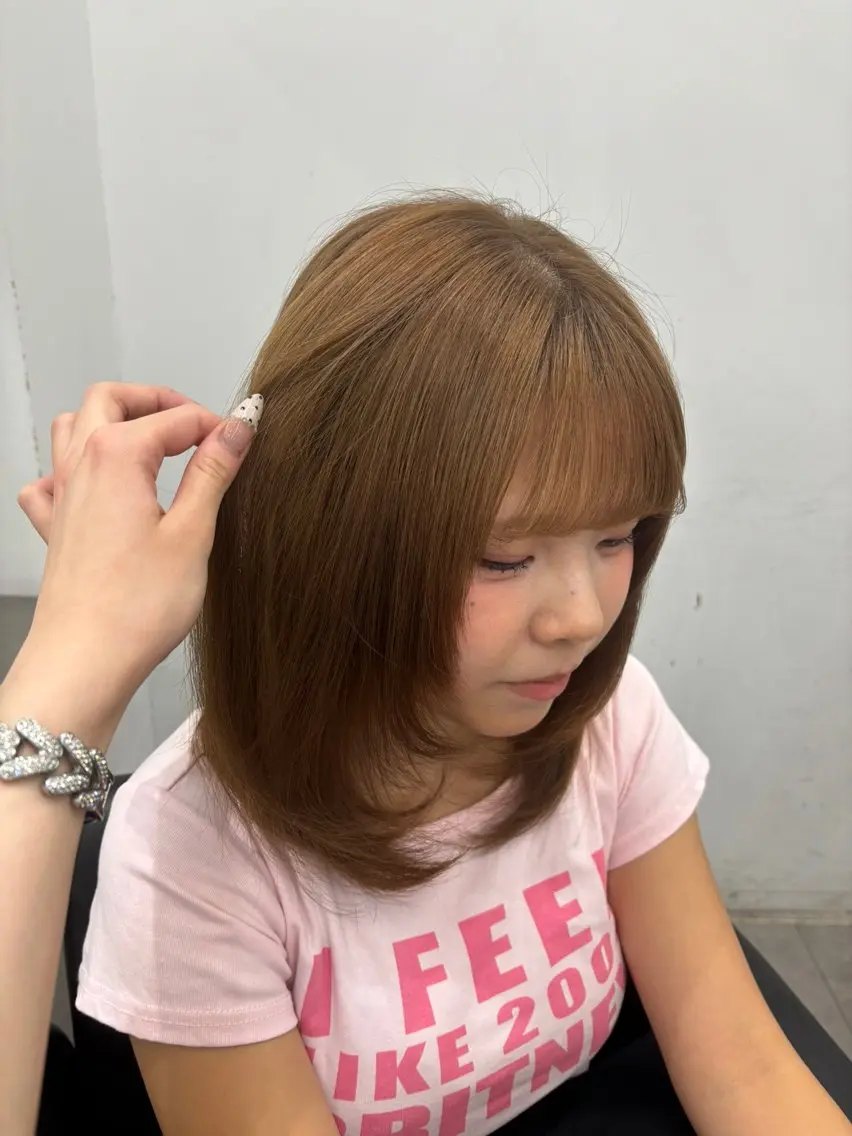 カラー ヘアカラー Core かんなのヘアスタイル