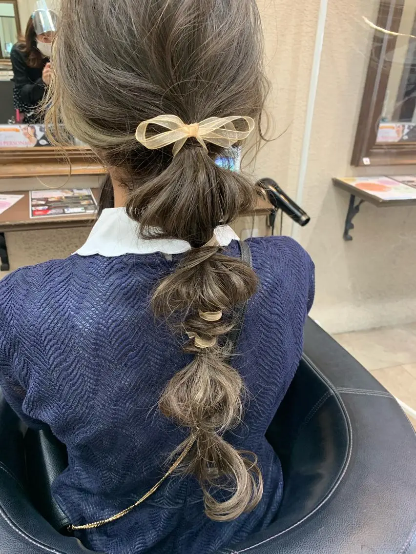 ヘアセット🧡ライブやイベント、お出かけ前にの写真