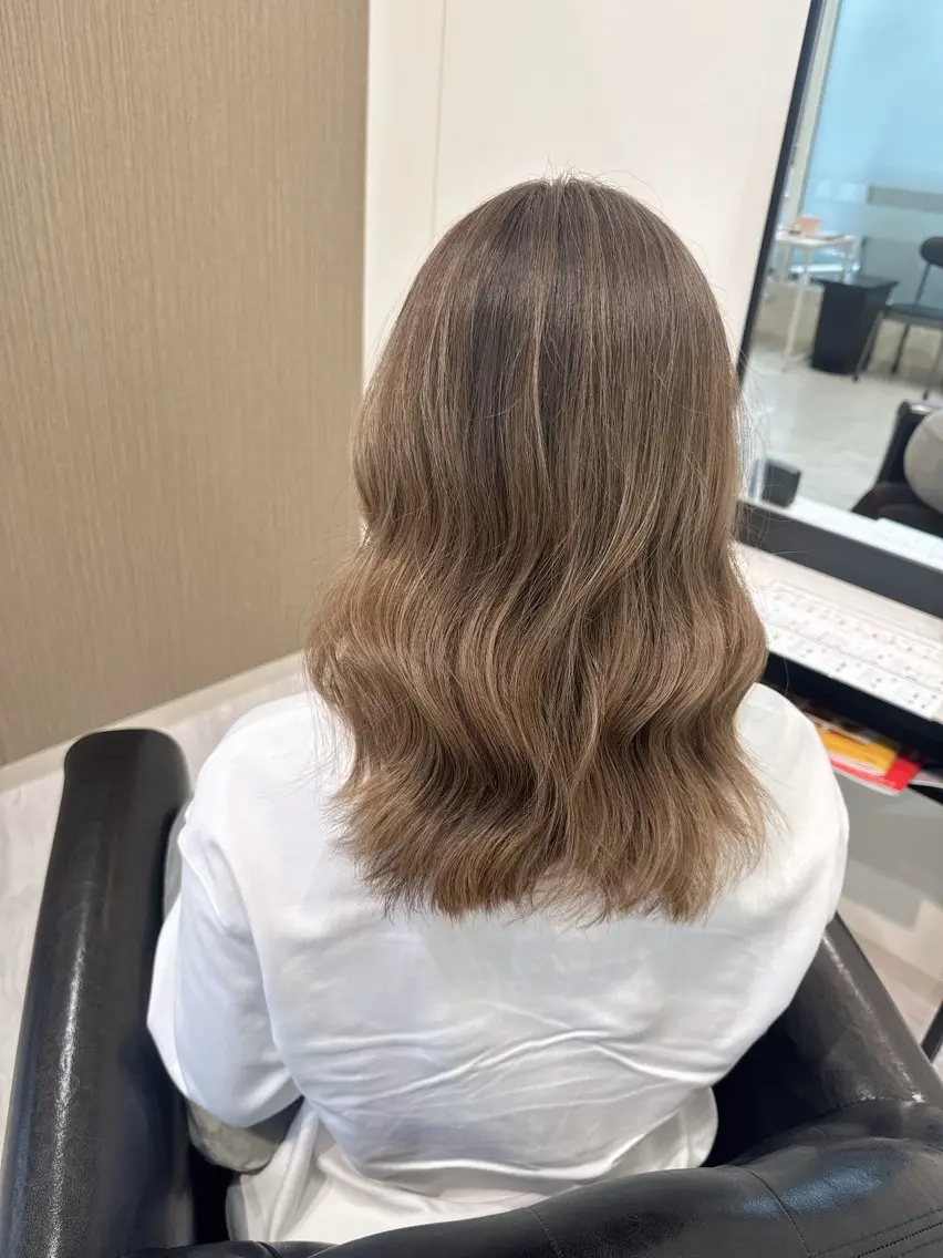 ミディアム ヘアカラー トリートメント MILLIA滑川店/ みきやのヘアスタイル