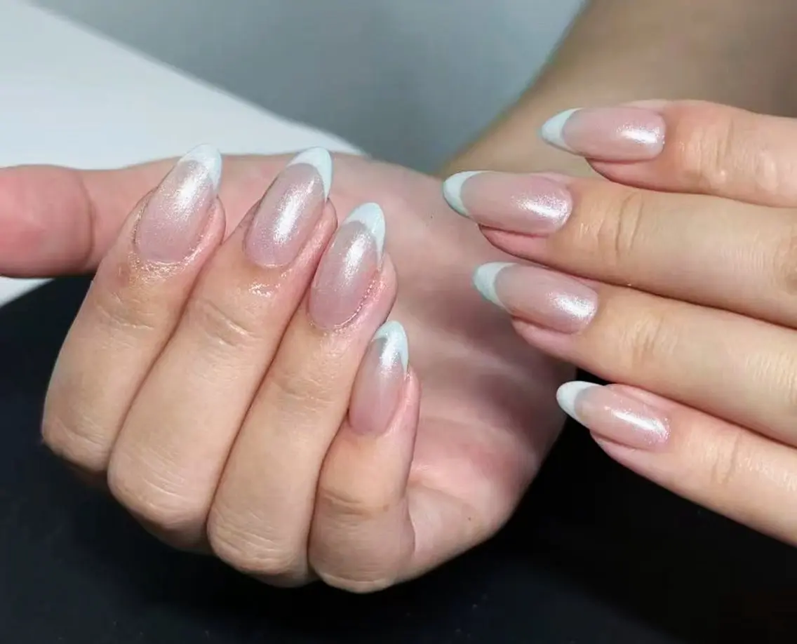 ネイル スカルプネイル シンプルネイル Lu nailsalonのネイルデザイン