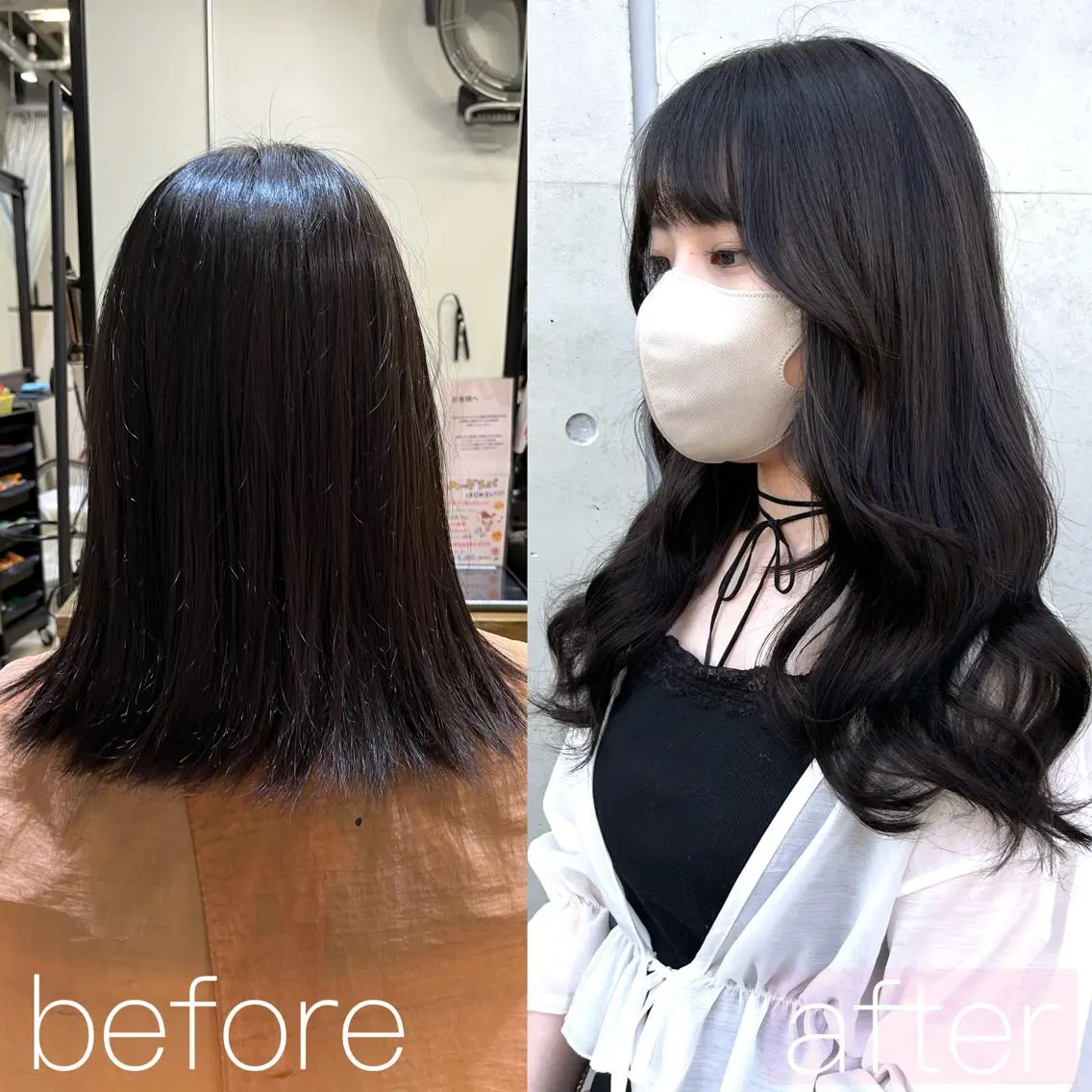 シールエクステ80本💫＋地毛馴染ませカット 🌈　[最高級人毛100%](相談で本数追加OK)の写真