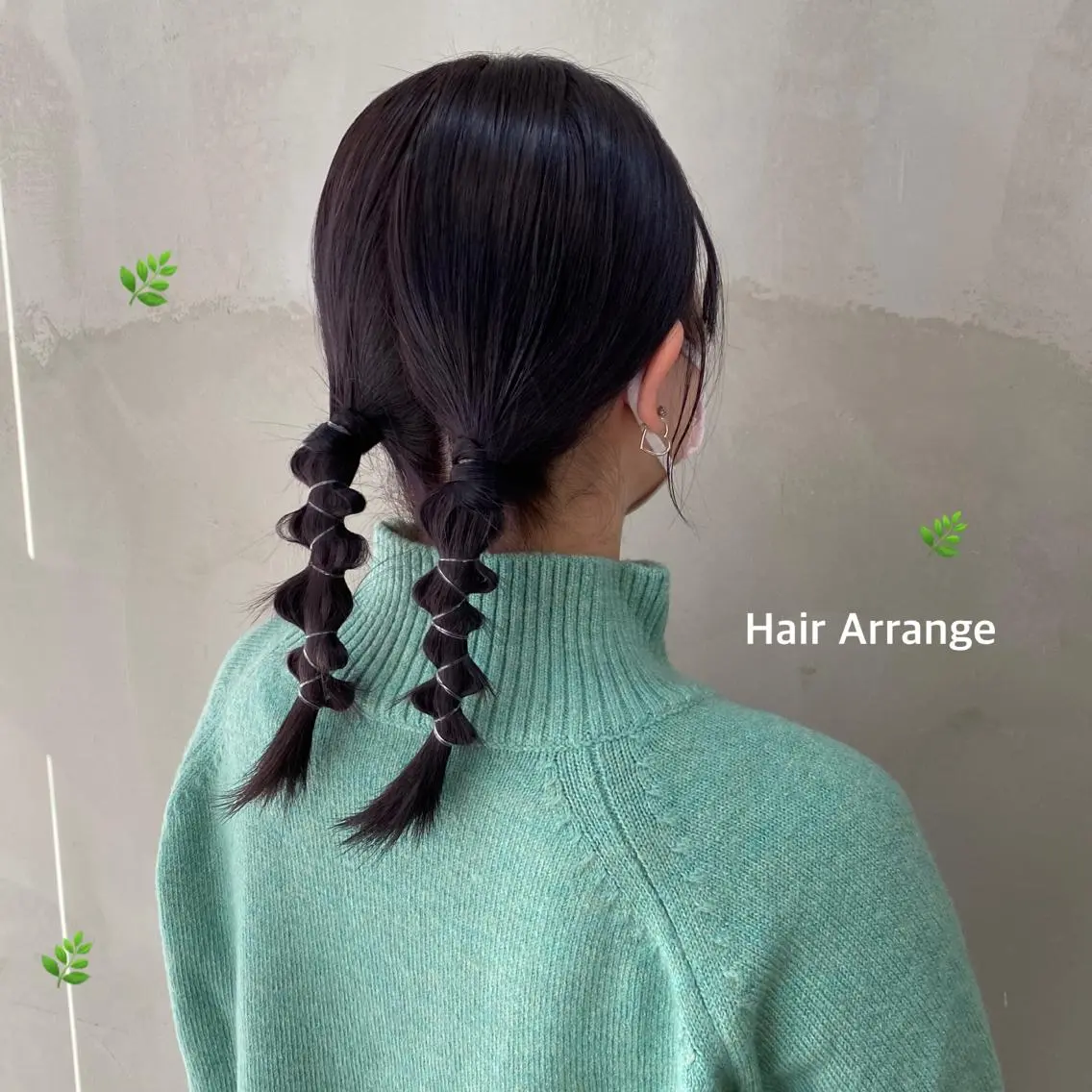 セミロング カラー ヘアアレンジ 透明感カラー SOURCE 茶屋町　奥井杏奈のヘアスタイル