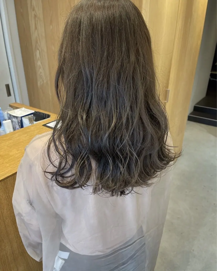 セミロング 佐藤 太一のヘアスタイル