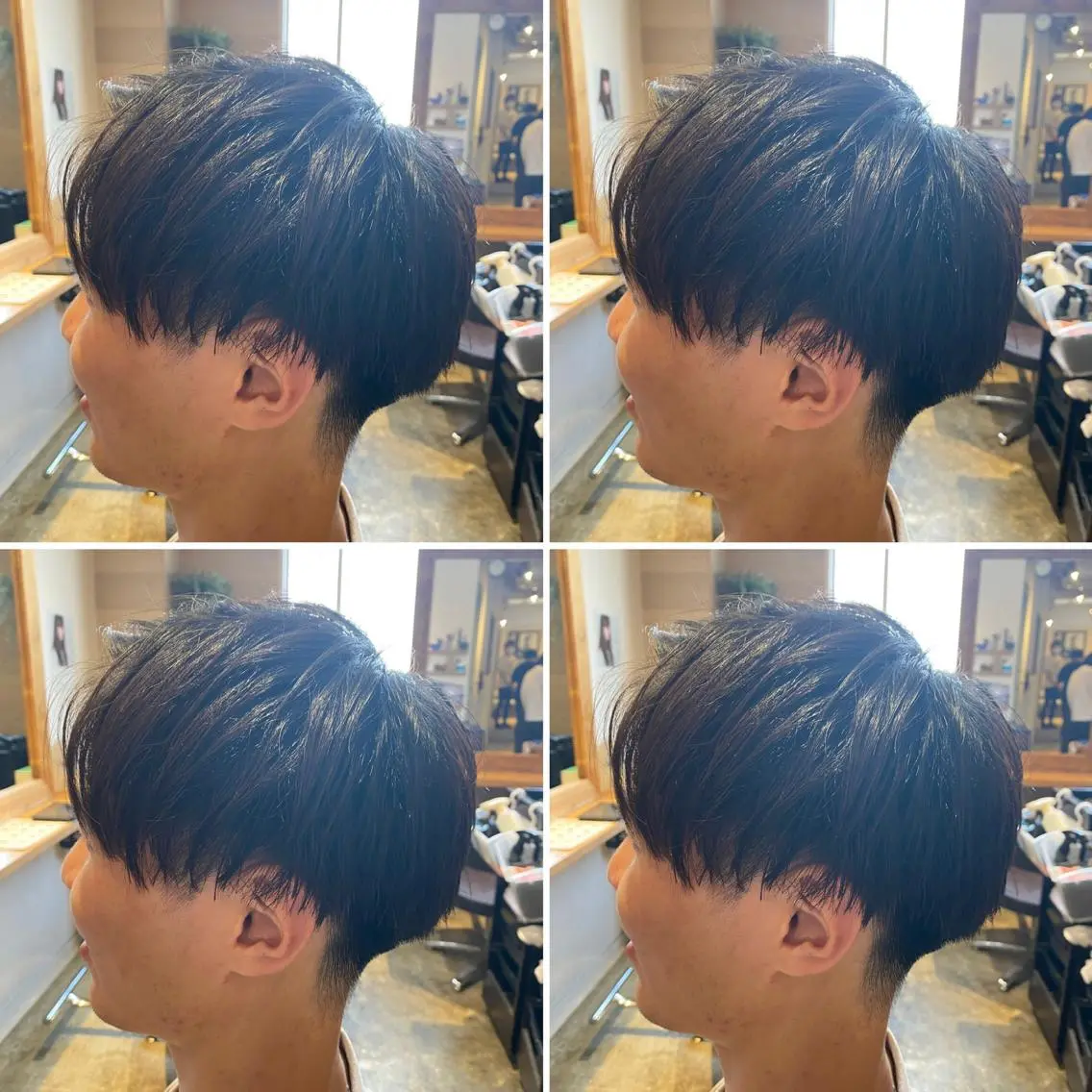 メンズ カット ヘアセット メンズパーマ特化 店長望月謙二郎のヘアスタイル