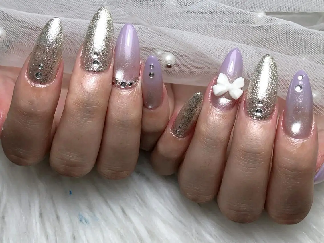 ネイル ハンドネイル 💕リリチップ 長持ち得意🩷のネイルデザイン