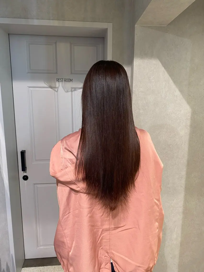カラー 透明感カラー🫧🎀 まりなのヘアスタイル