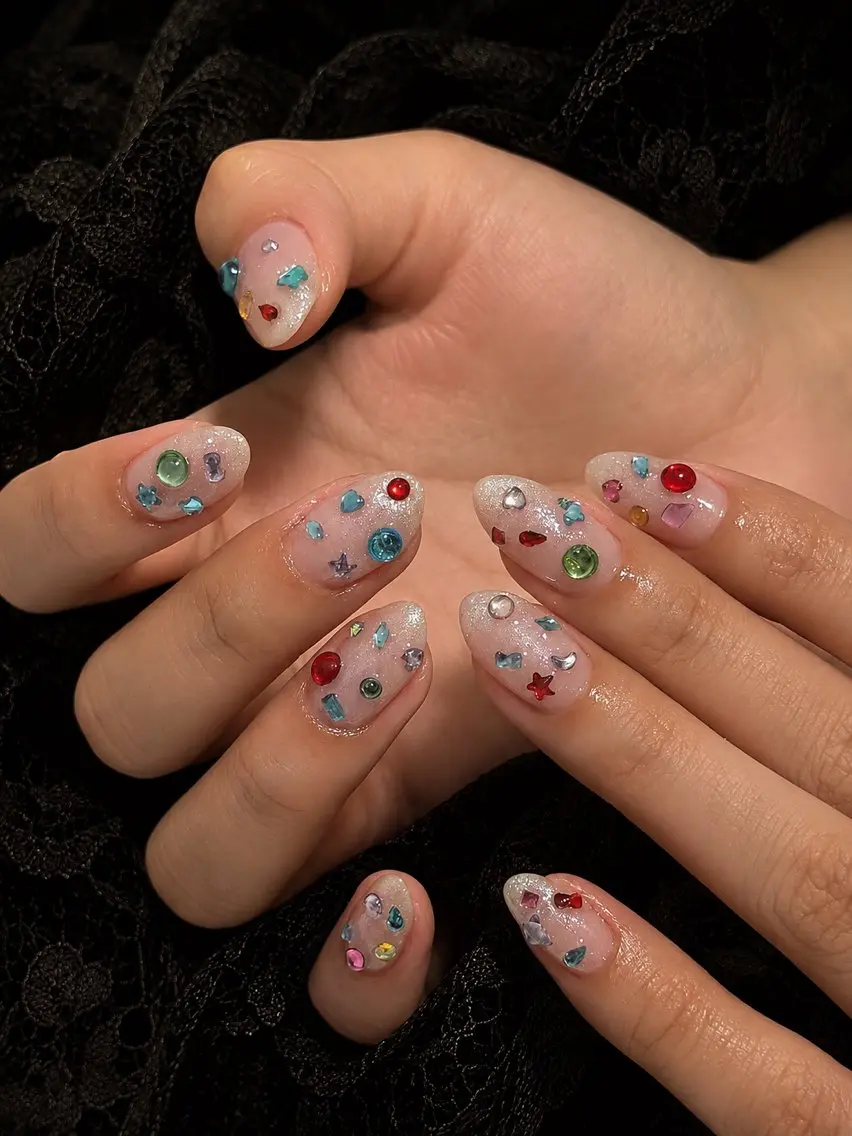 ネイル フレンチネイル ジェルネイル 韓国ネイル マグネットネイル 持ち込み ハンドネイル Royal Nailのネイルデザイン