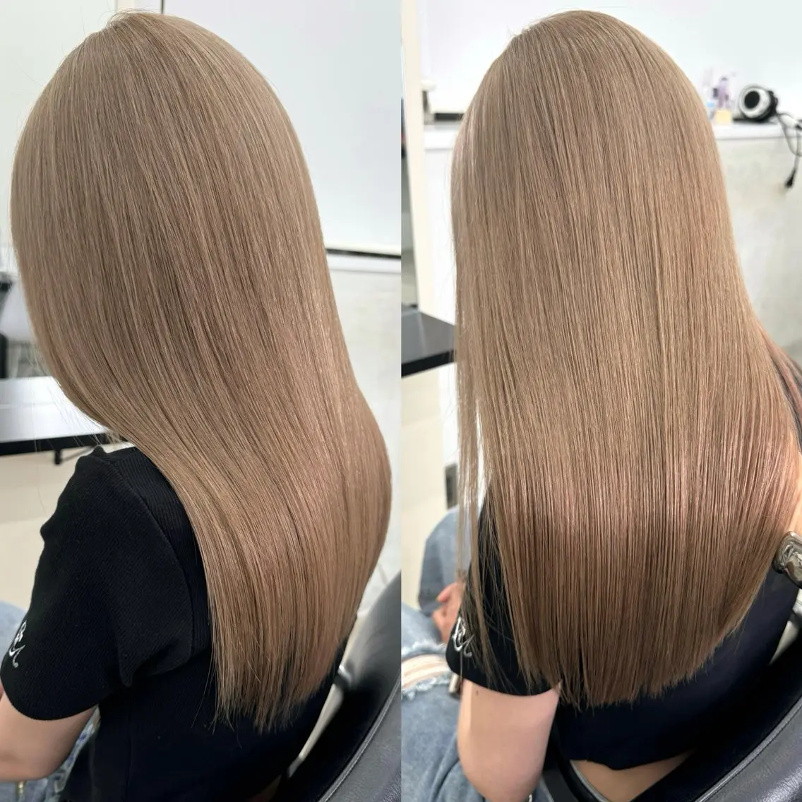 【期間限定】全頭ブリーチ+カラー+スタイリングの写真