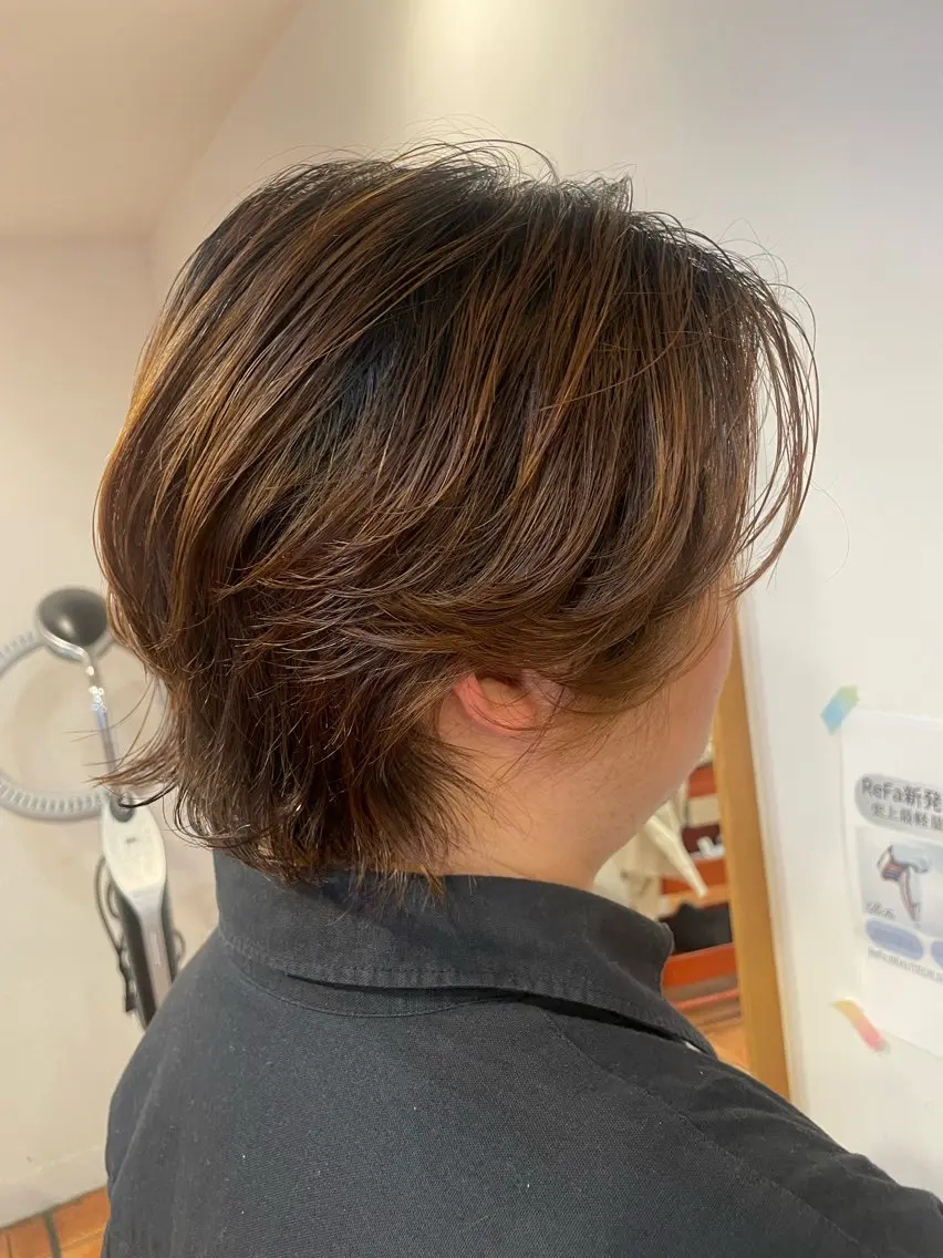 メンズ カット 坂元 心愛のヘアスタイル