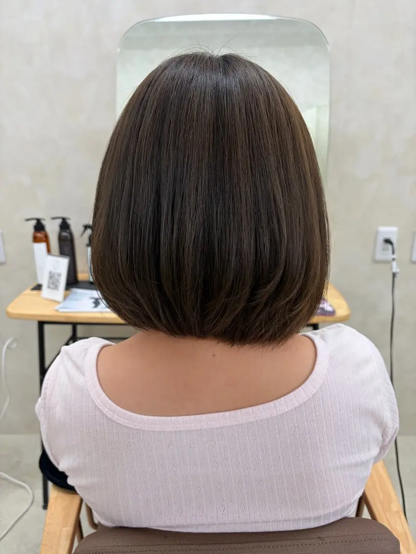 ショート カラー ヘアカラー 《艶髪カラースパ》 💕Natsukiのヘアスタイル
