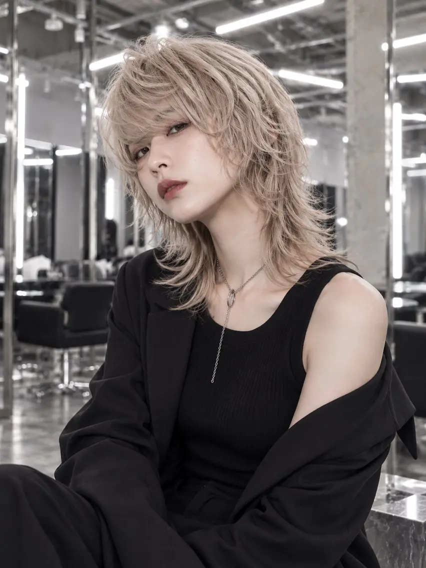 ミディアム ヘアカラー トリートメント RYOTA /GARTE髪質改善のヘアスタイル