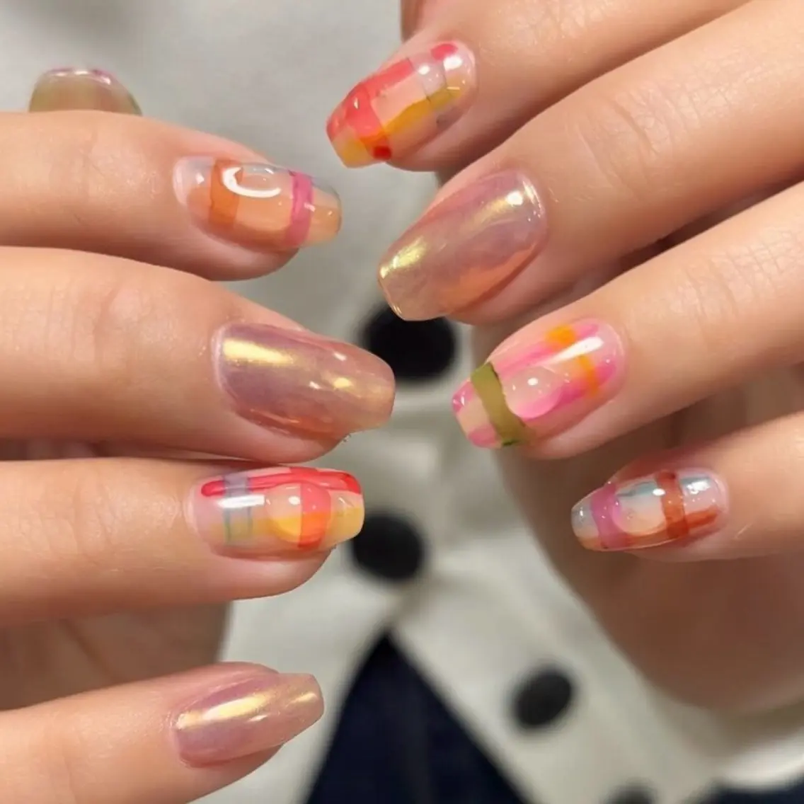 ネイル ハンドネイル フットネイル mieux YUKOのネイルデザイン