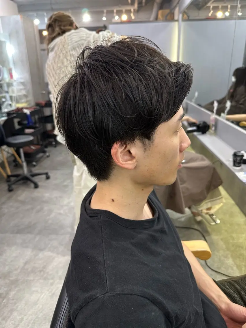 【メンズ限定】カット+ポイントパーマ+クイックTRの写真