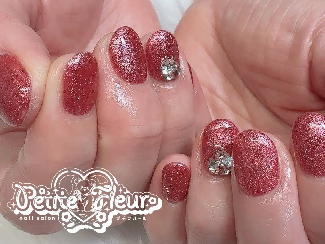 ネイル ハンドネイル ❁⃘*。Petite fleur❁⃘*りさのネイルデザイン