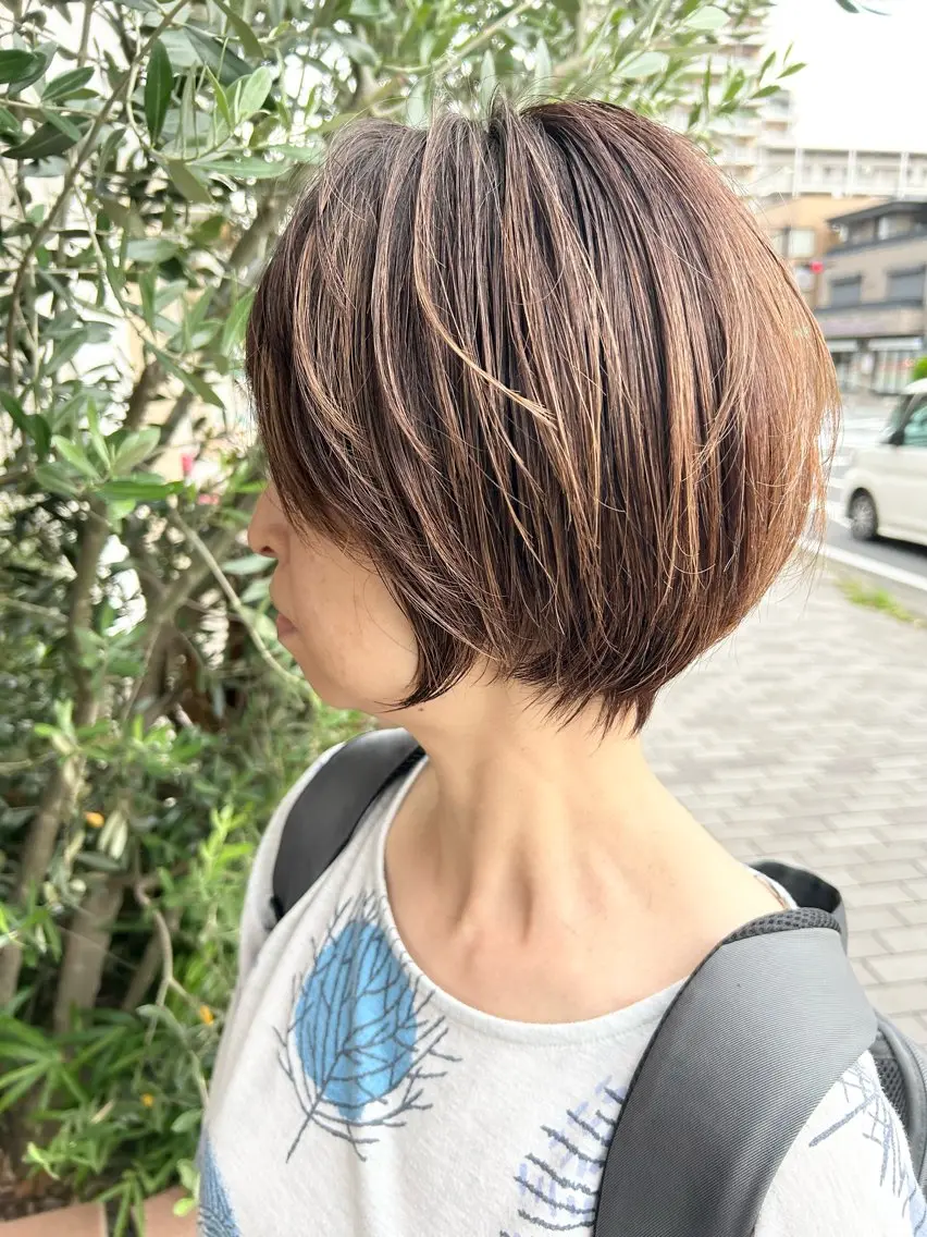 ショート 似合わせの達人🔥 石川就平のヘアスタイル