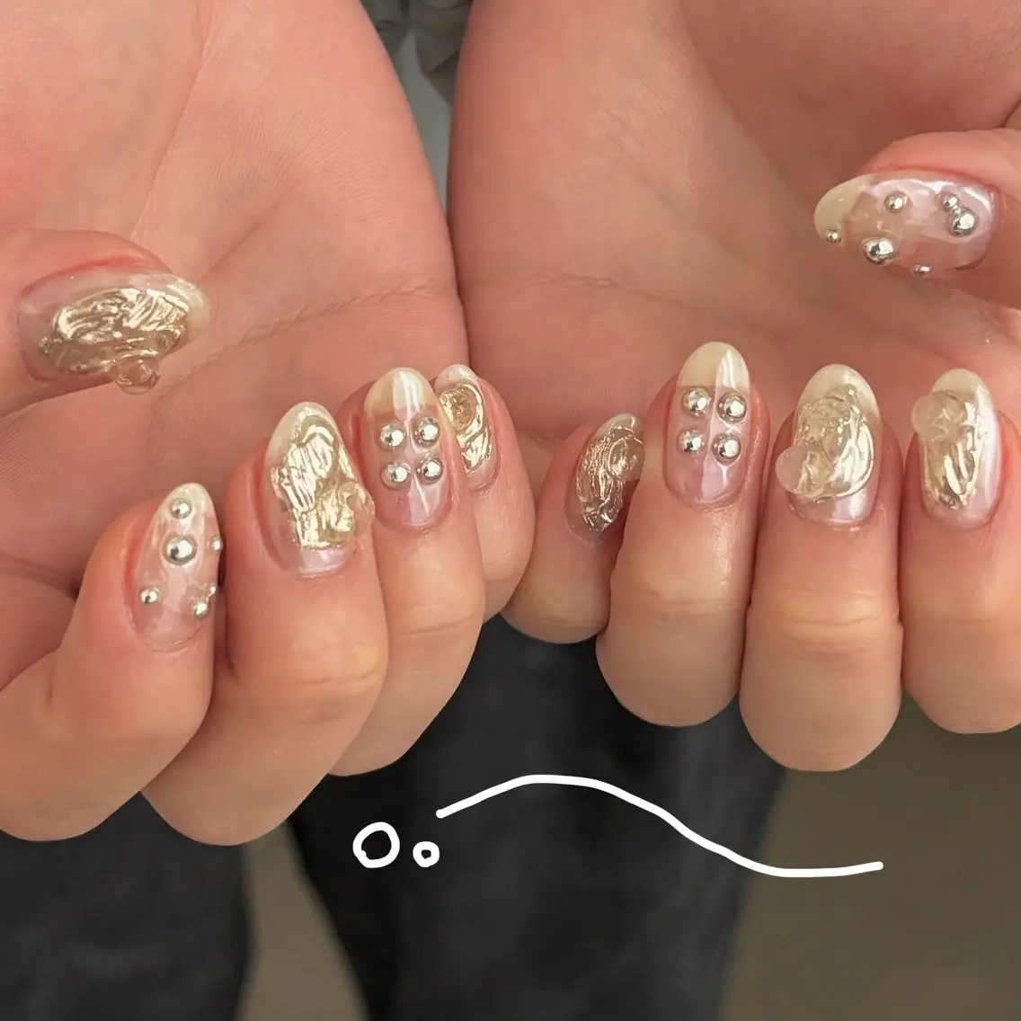 ネイル ハンドネイル Nailsalon BLOOM🌷 山崎のネイルデザイン