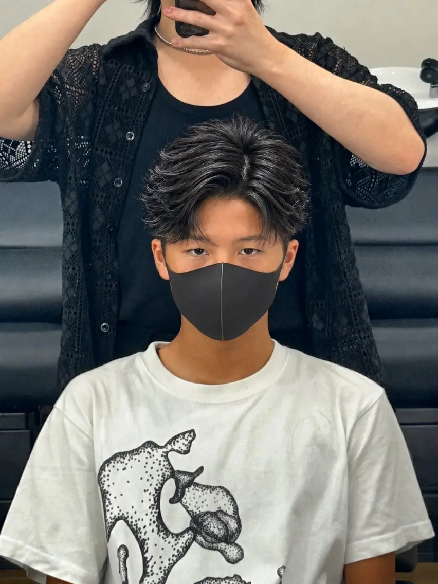 ショート パーマ メンズ特化 ishiiのヘアスタイル