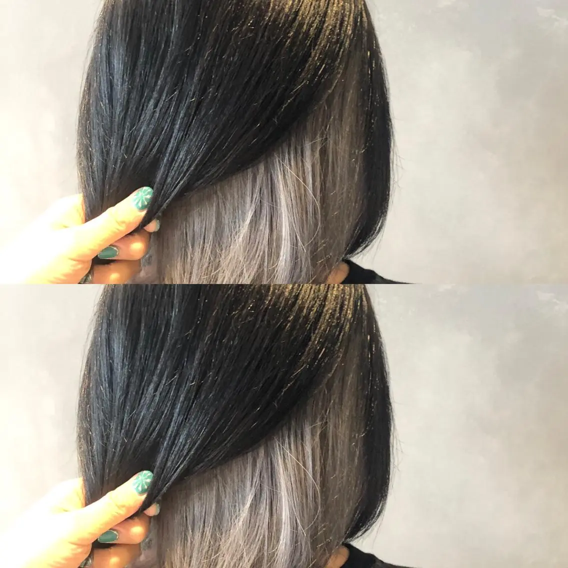 ミディアム カラー 長谷川 沙紀のヘアスタイル