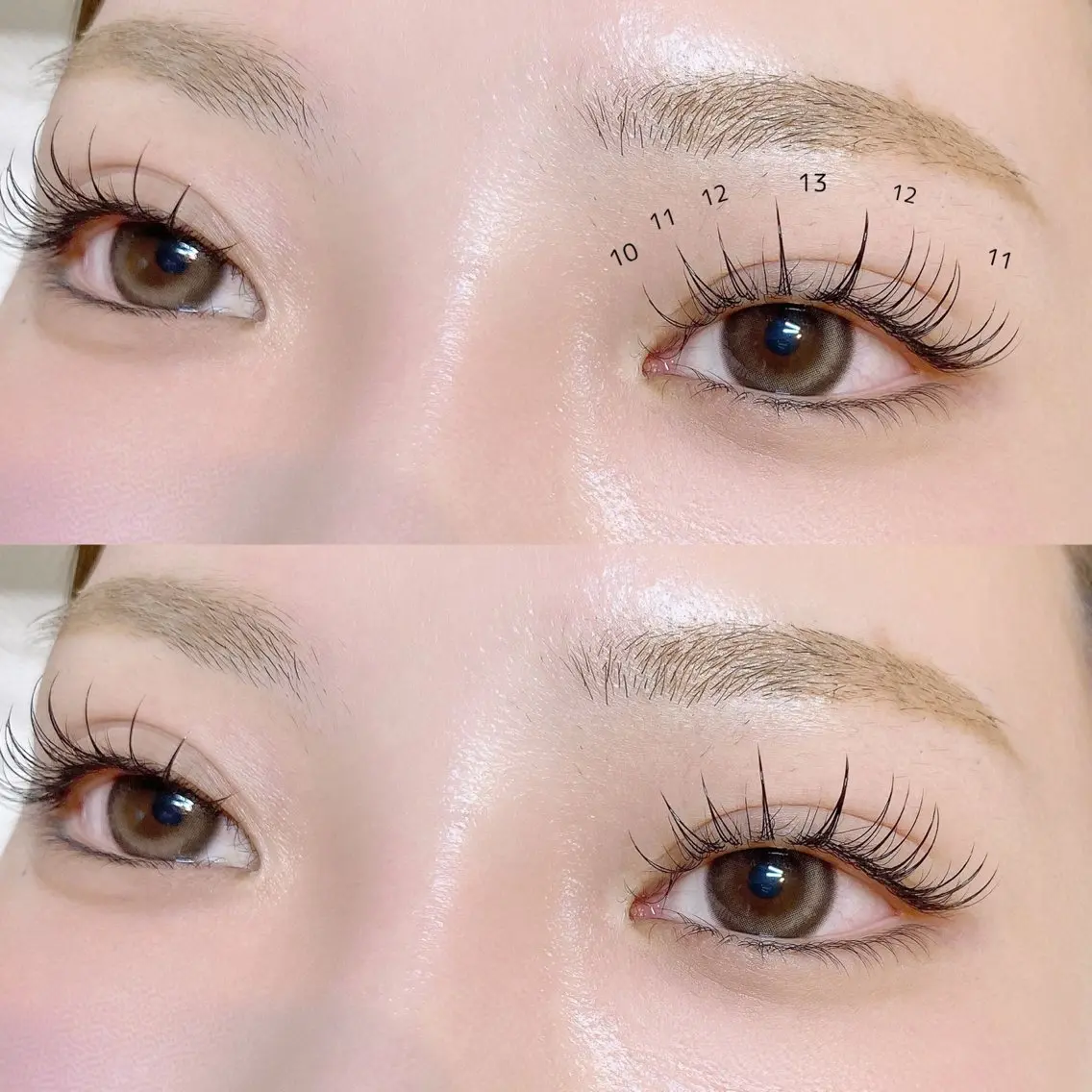マツエク・マツパ キュート apis eyeのマツエク・マツパデザイン