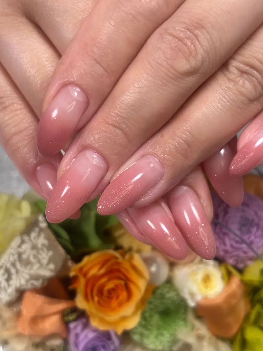 ネイル グラデーション 芦原 嘉子のネイルデザイン