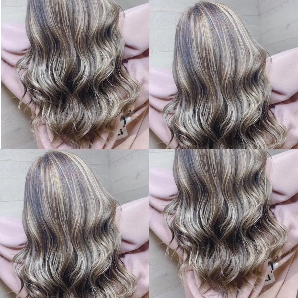 セミロング カラー ヘアアレンジ 🦋レイヤー特化/ 羽エク/ナツミ🦋のヘアスタイル