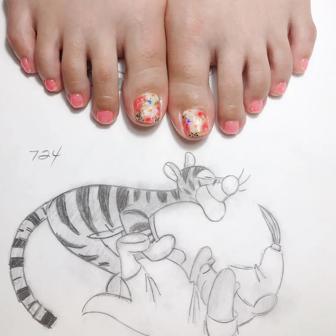 ネイル フットネイル owlnail /持込みデザイン専門のネイルデザイン