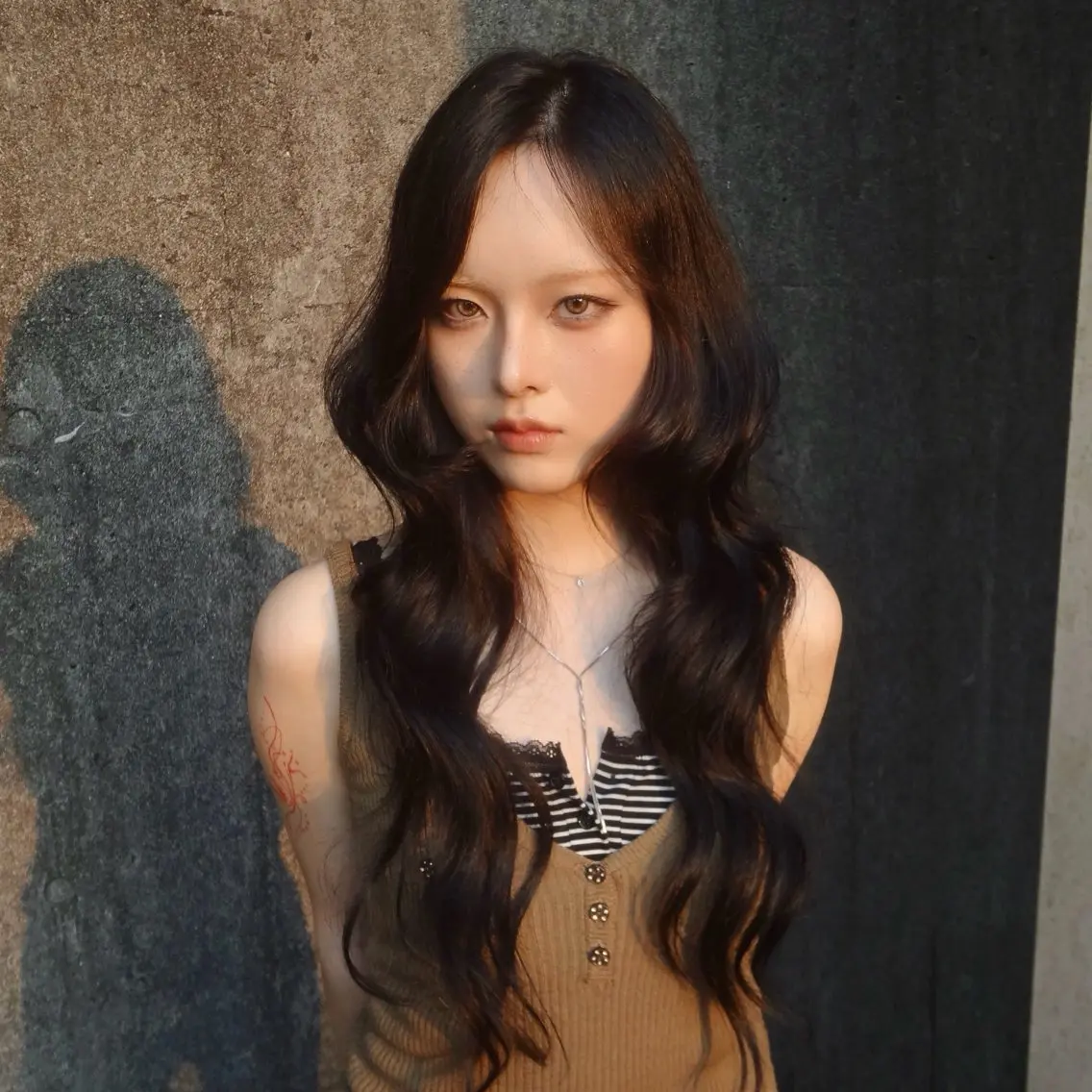 ロング カラー ヘアカラー トリートメント ヘッドスパ Ichika🦋 韓国風カラーのヘアスタイル