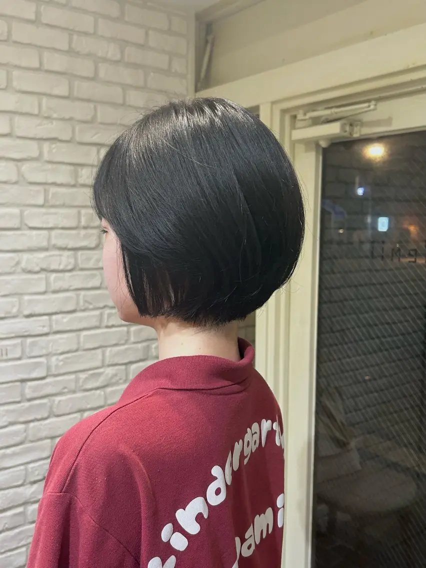 ショート ヘアカラー トリートメント ︎☀️はるき︎︎☁️ ショートモデル募集のヘアスタイル