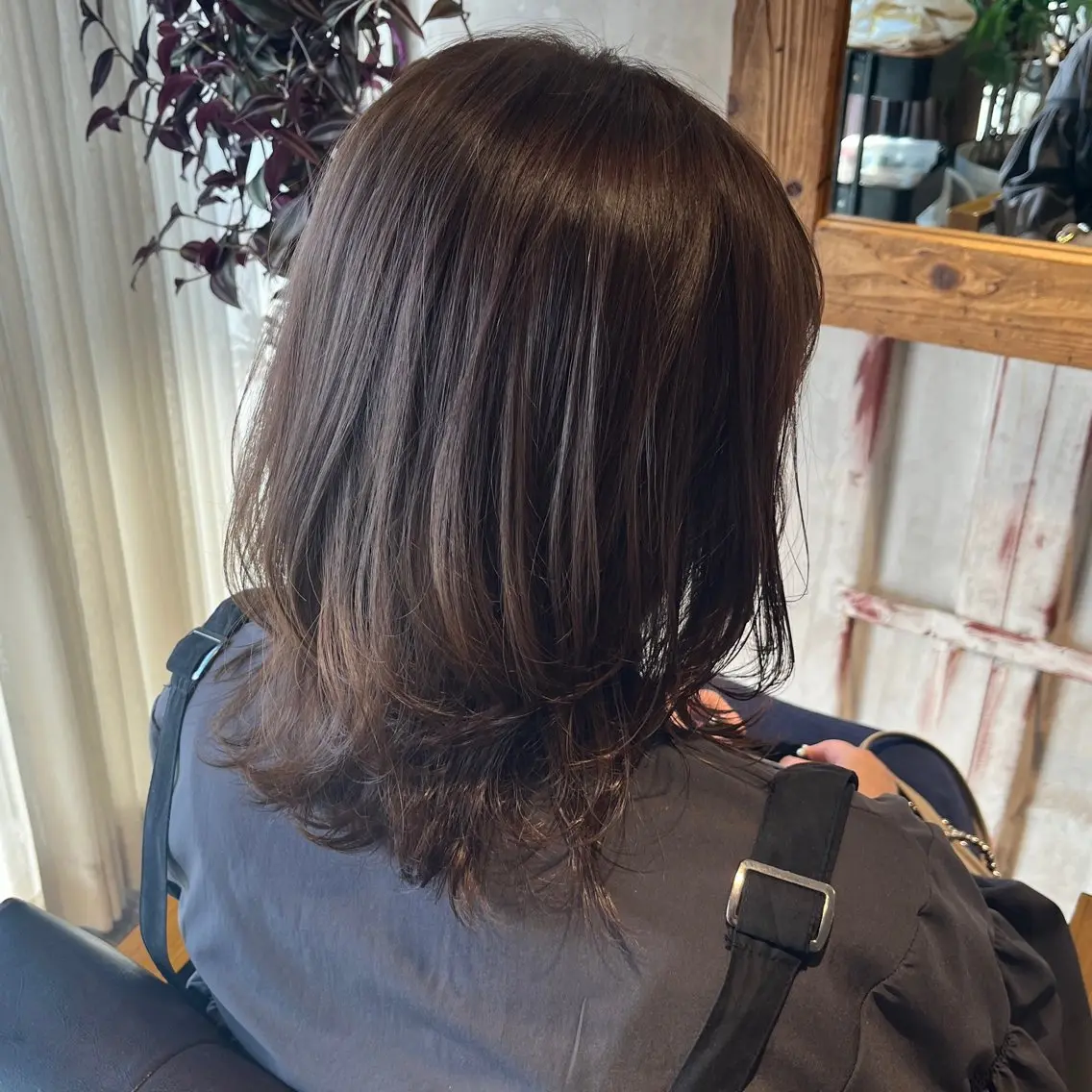 レイヤーカットの写真
