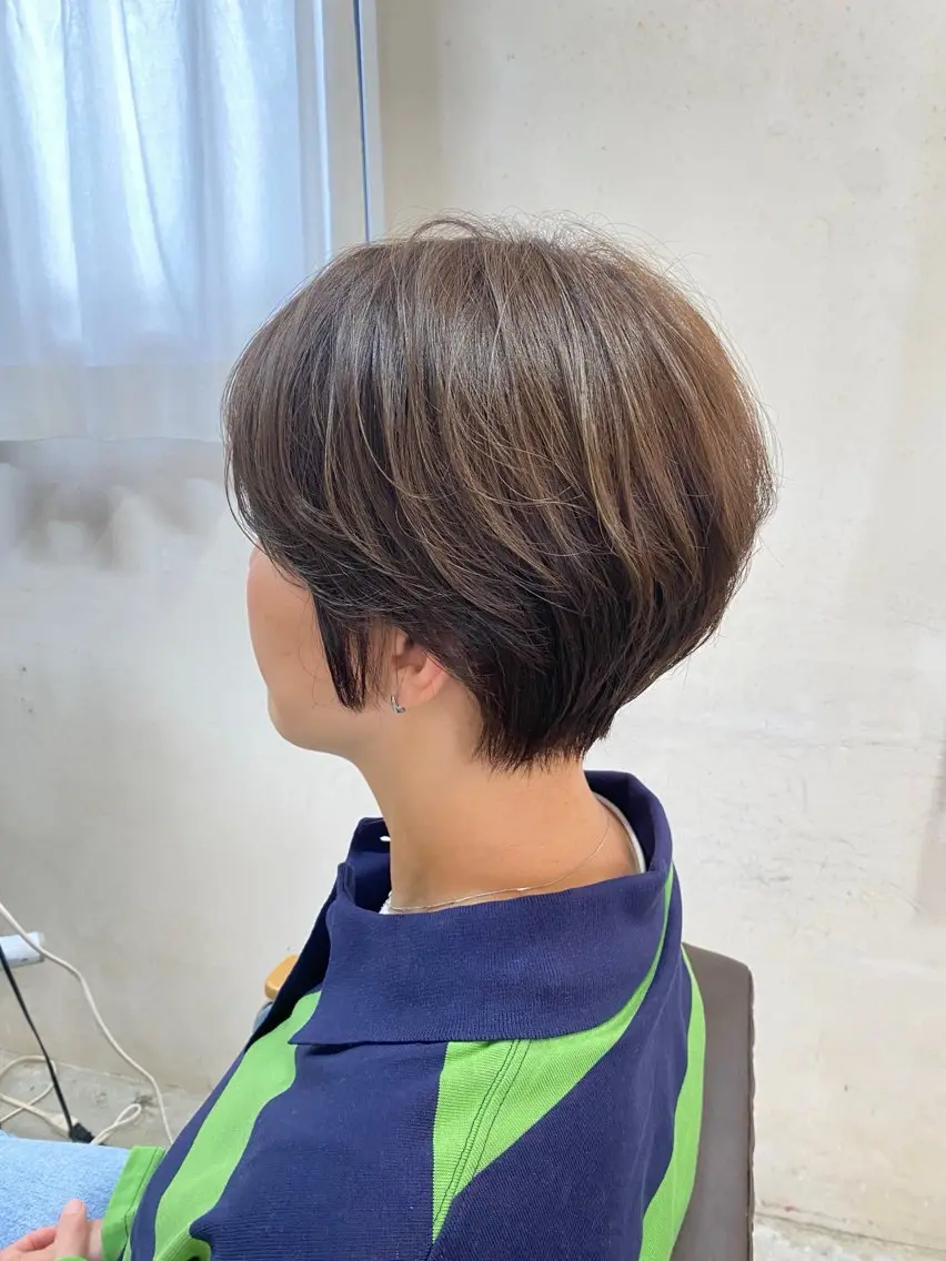 ショート カット ヘアカラー 韓国風hair💕 Kanonのヘアスタイル