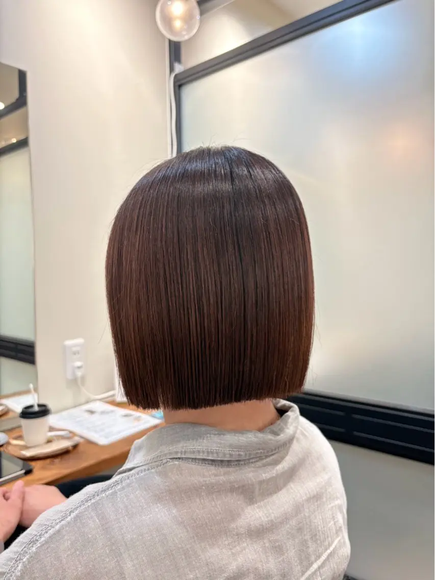 ショート カット ヘアカラー トリートメント 似合わせカット/ 持田樹/大船のヘアスタイル