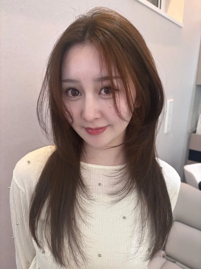 ロング 高村 旭加のヘアスタイル