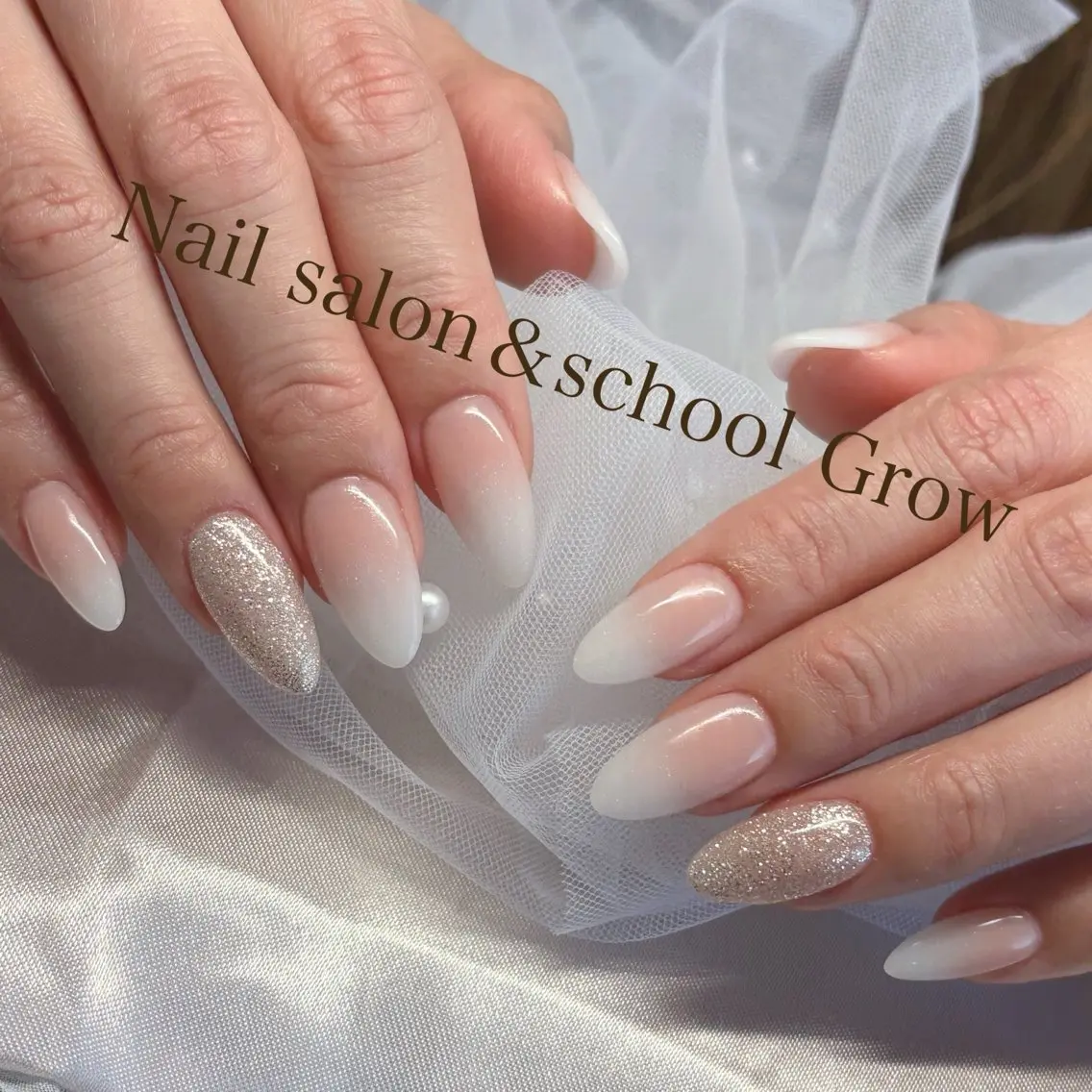 ネイル スカルプネイル ハンドネイル Nail&eye Grow 武蔵藤沢店のネイルデザイン