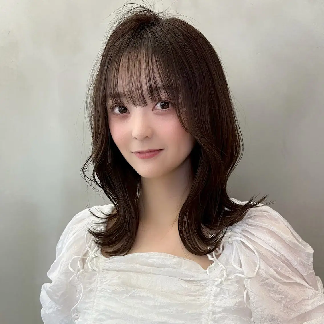 ミディアム カラー 🎀miyu モデル様募集中🎀のヘアスタイル